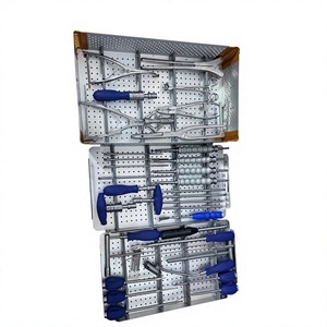 Juego de Instrumentos para Cirugía de Estabilización Espinal con Caja, Herramientas Ortopédicas para Fijación Vertebral y Procedimientos de Columna Vertebral - Product Image 1