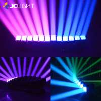 Club éclairage 12 pièces 60w faisceau Rgbw 4in1 Led faisceau Dmx Sharpy Dj Bar lavage tête mobile lumières de scène