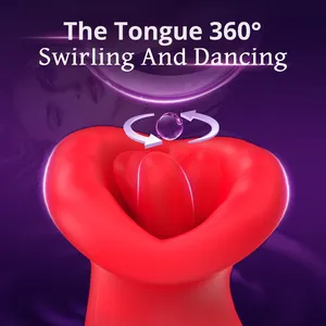 SHEYU KS7850 <strong>Female</strong> Masturbators Tongue-Like Breast Clitoris Cunnilingus Vibrator <strong>Sex</strong> <strong>Toy</strong> - Product Image 6