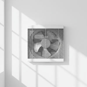 APB20-SH1 550m³/h Ventilateur axial à engrenages à économie d'énergie pour l'aération des espaces résidentiels et l'extraction par voie de volet - Product Image 1