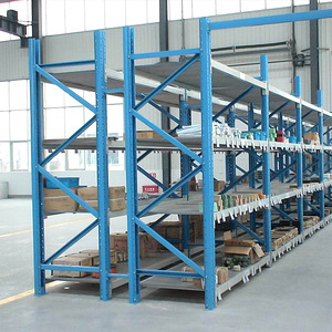 رفوف تخزين فولاذية متعددة المستويات قابلة للتعديل - نظام رفوف بسعة 500 كجم لكل طبقة للمستودعات والتكديس الصناعي - Product Image 4