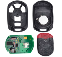 Clé de voiture intelligente à 5 boutons 315 MHz ASK avec puce PCF7952A 46, FCCID M3N65981403 pour Cadillac STS Chevrolet Corvette 267F-65981403
