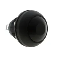 Bouton d'interrupteur de moto à dôme, 2 broches SPST, momentané, en plastique, étanche IP65, mini bouton-poussoir 12 mm