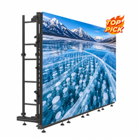 Écran LED de location 4m x 2m P2 P2.6 pour intérieur, installation facile, mur vidéo pour concert, mariage, exposition