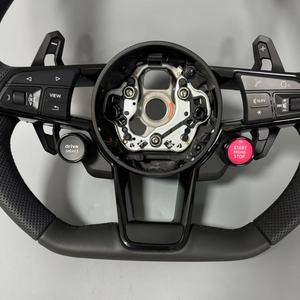 Volant de direction pour <span class=keywords><strong>Audi</strong></span> A4 B8 R8 A3 8Y 8P 8V B8 B9 TTS B8.5 A5 A6 C7 C8 4F A7 A8 Q3 <span class=keywords><strong>Q5</strong></span> S3 8V S4 S5 Rs3 Rs4 Rs5 - Product Image 4