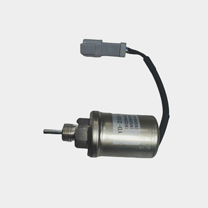 YD-255 Solenoid Valve 12V 24V For Excavator U85206452 185206450 Stainless Steel Galvanized <b>Iron</b> - Product Image 1
