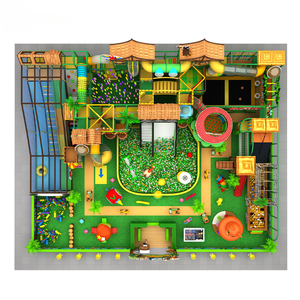 Equipo de Juegos Infantiles para Interiores 2025, Espacio de 500 Metros Cuadrados, 4 Pisos, Temática de Animales de la Selva, Juegos Blandos, Toboganes Grandes, 50-100 - Product Image 3