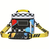 Kühltasche Doppeldeck - 60 Dosen Auslaufsichere Isolierte Tragbare Weiche Lunch-Kühltasche, Extra Große Erweiterbare Eisbox