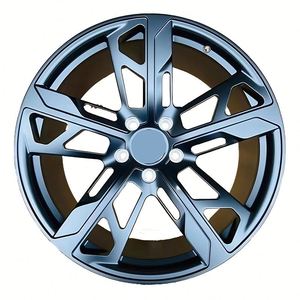 Jantes en alliage forgées exclusives pour Porsche Taycan, personnalisées, noires et blanches, à vendre en 17, 18, 20, 22 et 24 pouces - Product Image 5
