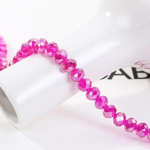 Cuentas de Cristal Facetadas en Forma de Neumático de 3/4/6/8mm, Colores Variados, Precio Económico de Fábrica, para la Elaboración de Joyería y Collares - Product Image 3