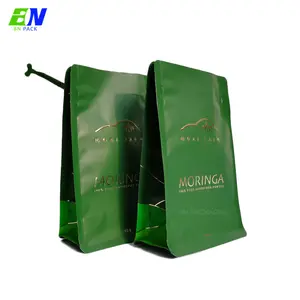 Cina 250g Matt Finitura Nera A Chiusura Lampo di Caffè Tostato Sacchetti Sacchetto di imballaggio flessibile