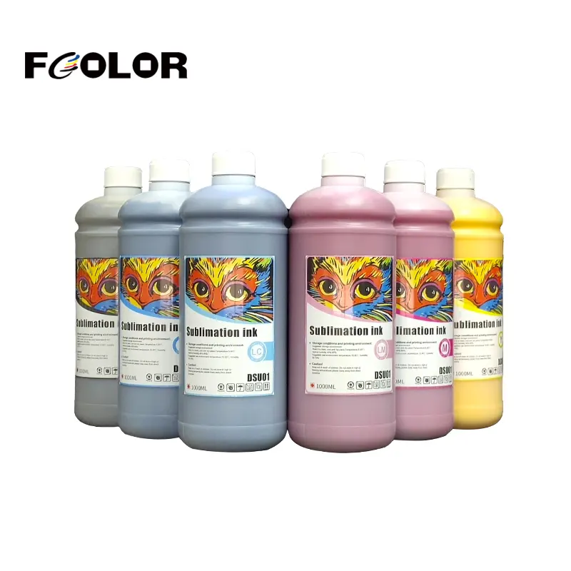 Sublimatie Inkt 1l Universele Kleur Fles Bijvullen Inkjet Sublimatie Inkt Voor Epson Voor Hp Voor Canon Voor Broer