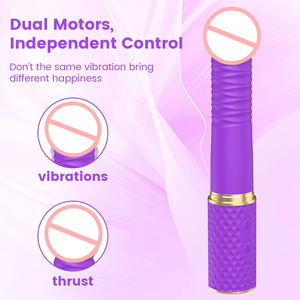 Potente Masajeador Sexual Automático Multivelocidad Telescópico, Máquina de Masturbación Femenina, Dildo, Máquina Sexual para Mujeres - Product Image 3