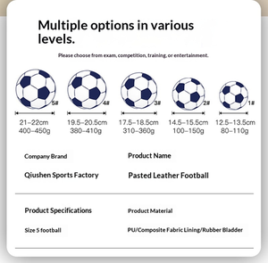 Balón de Fútbol <span class=keywords><strong>Barcelona</strong></span> Dorado Plateado de Alta Calidad Cosido a Máquina en PVC PU Tamaño 4/5 para Adultos y Niños, Entrenamiento y Competición - Product Image 5