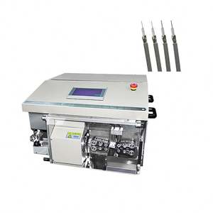 Máquina peladora y cortadora de cable coaxial completamente automática, máquina peladora de piel de múltiples capas de cable coaxial semiautomática - Product Image 1