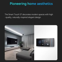 Mehrere Steuerungsoptionen Smart Home Schalter Multifunktionales Touchscreen Zigbee Gateway Wand-Zentralsteuerungspanel mit Gegensprechanlage