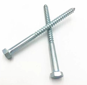 Fastener Manufacturer Stainless Steel Hexagon Head <strong>Wood</strong> <strong>Screws</strong> DIN571 A4-80 for Timber Construction - Product Image 2
