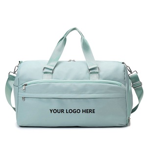 Bolsa <span class=keywords><strong>de</strong></span> Viaje <span class=keywords><strong>de</strong></span> <span class=keywords><strong>Fin</strong></span> <span class=keywords><strong>de</strong></span> <span class=keywords><strong>Semana</strong></span> con Logotipo Personalizado, Ligera, con Compartimento para Zapatos Secos y Mojados, para Gimnasio, Deportes y Fitness - Product Image 1
