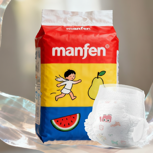 Pañales de absorción con estampado animal, pañales suaves para bebés, pañales de Ángel - Product Image 1