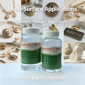 Résine époxy transparente JITIAN AB H0601, <span class=keywords><strong>colle</strong></span> <span class=keywords><strong>de</strong></span> doming cristalline dure pour <span class=keywords><strong>bijoux</strong></span>, badges métalliques, moulage et revêtement <span class=keywords><strong>de</strong></span> signalétique - Product Image 1