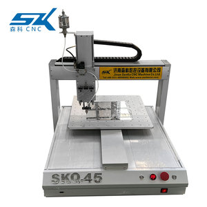 Mini 450*450mm Tự động điều khiển máy tính CNC xe gương chiếu hậu kính tấm Máy cắt - Product Image 1