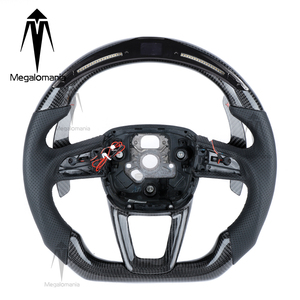 Volant sport en cuir PU pour <span class=keywords><strong>Audi</strong></span> S1-S9 Q3-Q7 RS3-RS7 TT R8, modèle <span class=keywords><strong>2016</strong></span>- - Product Image 2