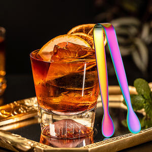 Pince à glaçons en acier inoxydable argenté SYH1209 pour bar, kit de pinces à glaçons pour barman, pince à glaçons pour service en cuisine - Product Image 4