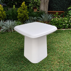 Mesa de comedor GRC para exteriores, ligera y duradera, resistente a los rayos UV, ideal para terraza/<span class=keywords><strong>restaurante</strong></span>, acabado personalizable - Product Image 1