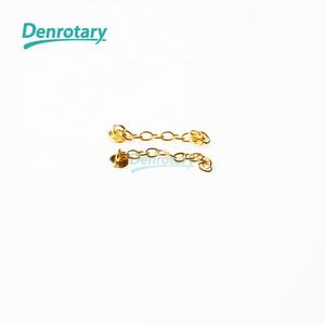 Chaîne de boutons dentaires orthodontiques en <span class=keywords><strong>or</strong></span> pour l'hygiène buccale polyvalente - Product Image 2