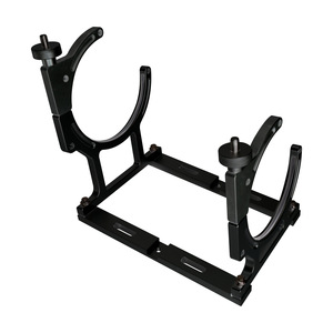 Aluminum Alloy Cylinder Mounting <b>Bracket</b> 7 Inch Diameter For 10-15 Lb Nitrogen Cylinder Single Or Double Setup - Product Image 1