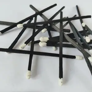 Long black stick white tip vintage home matches in bulk