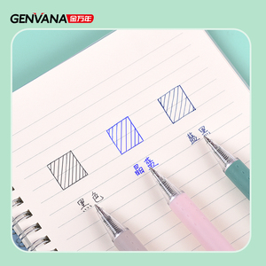 Bút xóa được Genvana Erasable+color+pens dễ thương, 3 màu mực, kẹp hình chim dễ thương, bút xóa được dạng rút Kawai - Product Image 4