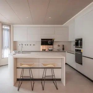 Skyland Modern Style European Luxury Custom Melamine Modern Kitchen Furniture Kitchen Cabinet