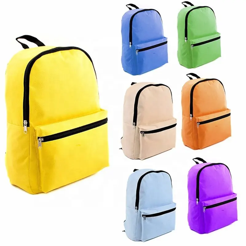 Promotional Custom Logo Printed Book Bag Kids Backpack School Bags For Girls Student