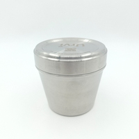 Recipiente para comida de 16 oz, de doble capa, de acero inoxidable, con aislamiento al vacío, mantiene la comida caliente y fría por mucho tiempo, sin plástico, para sopa.