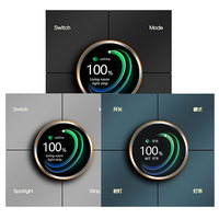ZigBee Intelligent Gradateur Lumière Commutateur Simple et Double Pôle App Télécommande Commande Vocale Scène Liaison CCT Bouton Réglage
