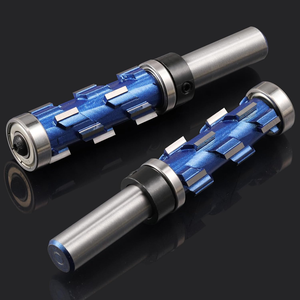 Milling Cutter 12mm 1/2" Shank Flush Trim <strong>End</strong> <strong>Mill</strong> Solid <strong>Carbide</strong> Spiral Double Bearing CNC Router Bit for Wood - Product Image 6