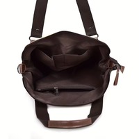 Mehrfarbig gestreifte Canvas-Handtasche, Umhängetasche, Schultertasche, Tragetasche für Damen
