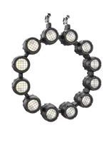 Projecteur PAR Cob Blinder 300W RGBWA 5-en-1 Cluster B2 FC, étanche IP65 avec raccordement sans couture pour DJ