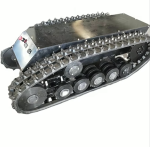 Telaio Cingolato in Gomma per ATV Fuoristrada, Chassis Robotico con Cingoli in Gomma, Veicolo con Cingoli da Neve - Product Image 5