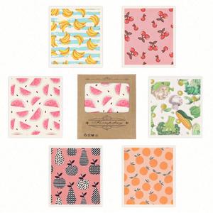 Paño de Cocina Ecológico Reutilizable de Celulosa, Diseño Personalizado, Esponja Sueca para Platos, 19.5x17.5cm, Limpieza de Cocina - Product Image 1