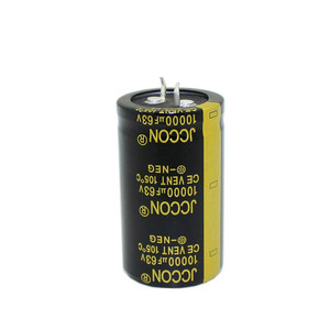 Condensatore a scatto a lunga durata 63 v10000uf 30x50 JCCON Dip per luce Audio per auto - Product Image 3