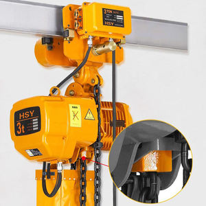 Hoist <span class=keywords><strong>Mixer</strong></span> Beton Listrik Manual, 300Kg 1 Ton dengan Katrol Rantai Ratchet - Product Image 4