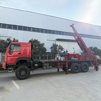 Plateforme de forage à noyau haute performance 6x6 équipée d'un treuil de 20 kN et d'une capacité de corde de 1000 mètres