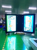 Quiosco con pantalla táctil para publicidad al aire libre, 2022