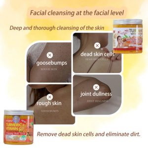 Chất Lượng Cao Làm Trắng Set-Turmericvitamin C Mật Ong-Bụi Bẩn-Loại Bỏ Và Tẩy Tế Bào Chết Trên Khuôn Mặt Và Cơ Thể Làm Sạch Chà 500G - Product Image 5