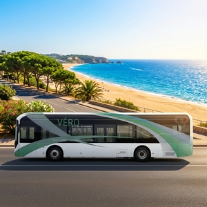 Autobús Eléctrico Urbano <span class=keywords><strong>de</strong></span> 12m, Piso Bajo, Cero Emisiones, 33+1 Asientos, Vehículo <span class=keywords><strong>de</strong></span> Transporte Público, Volante a la Izquierda/Derecha, <span class=keywords><strong>Precio</strong></span> <span class=keywords><strong>de</strong></span> Fábrica - Product Image 2