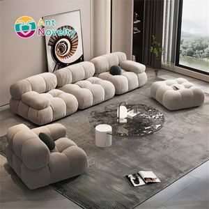 AntNovelty Divano Nordico per Soggiorno, Divano Modulare Mario Bellini in Tessuto, Divano Moderno Piccolo 1 Set per Camera da Letto Piccola - Product Image 3