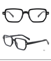 Lunettes carrées hommes Original haute qualité Unique acétate monture optique lunettes à la main acétate lunettes montures de lunettes