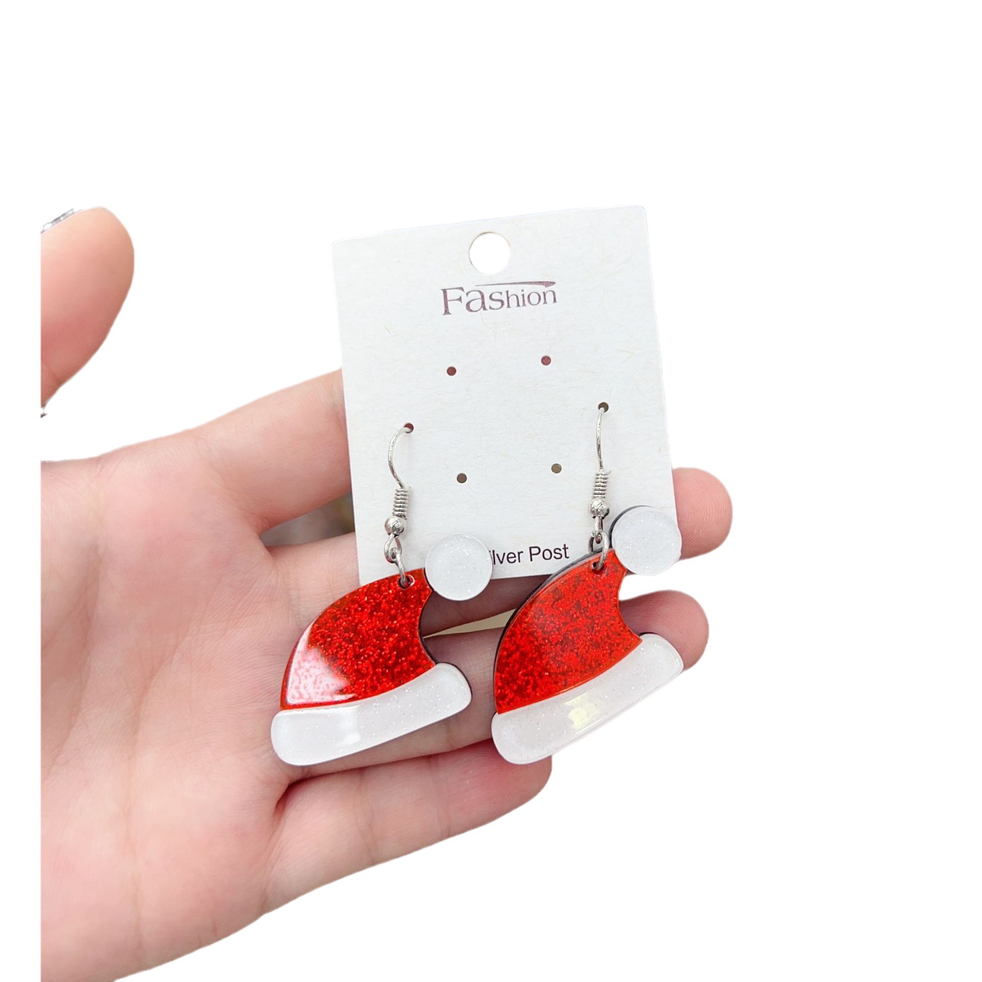 Christmas hat - earrings